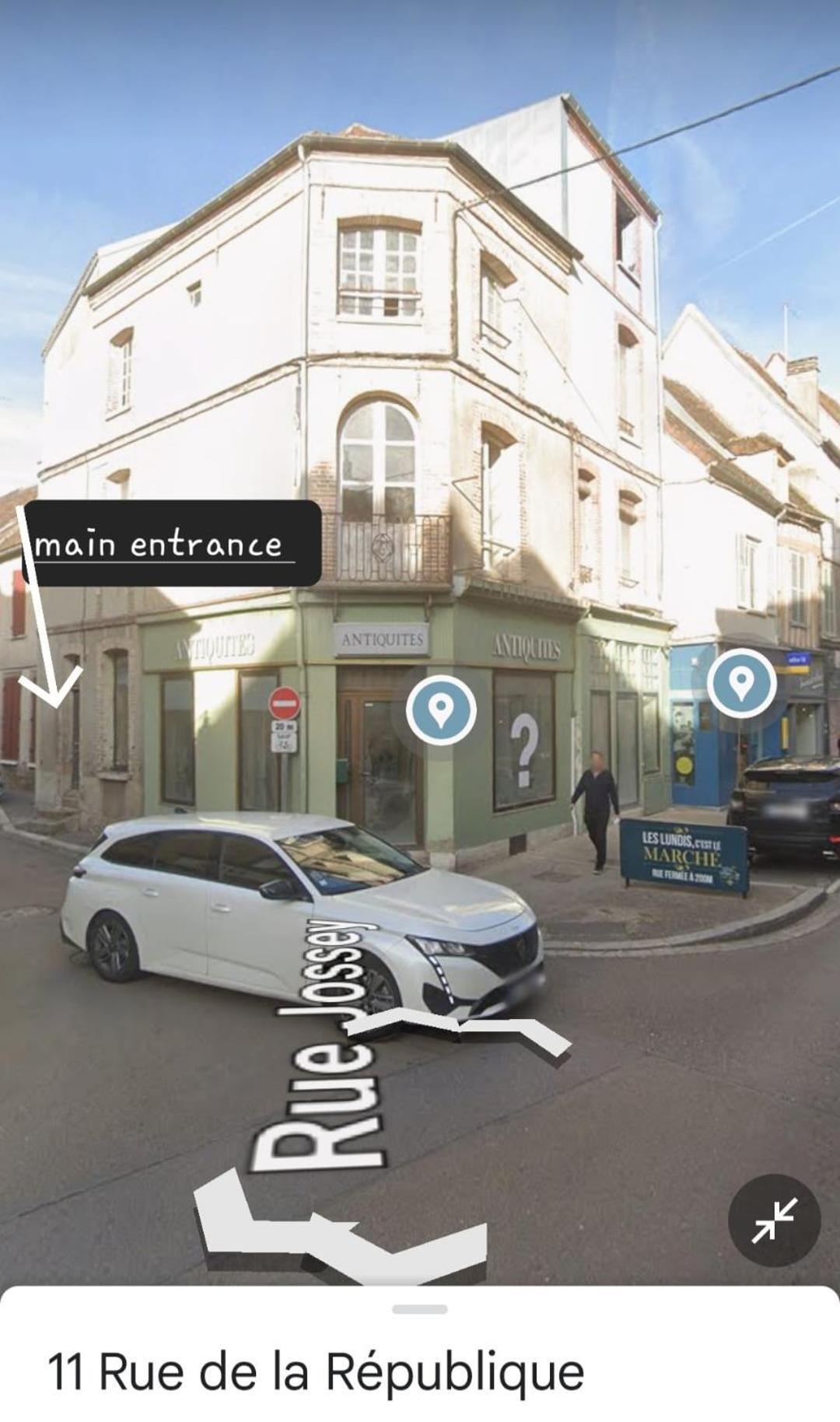 Tresors De Sens Bed & Breakfast Exterior foto